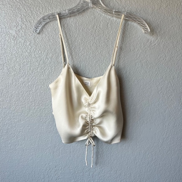 Aritzia Wilfred Verso silky cinch camisole sz S - Picture 2 of 10